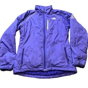 The North Face Summit Series Jacket Womens M Purple Primaloft Windstopper F10